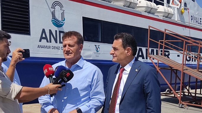 Arıklı: Girne-Anamur arası yolculuk 1,5 saat