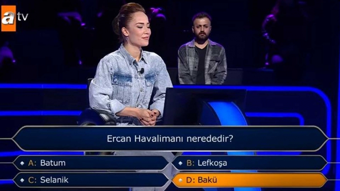 Ercan havaalanı nerededir? sorusunda elendi