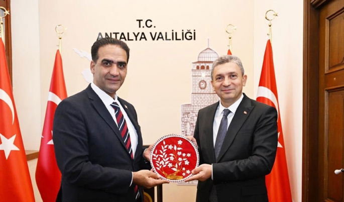 Gardiyanoğlu, Antalya Valiliği'ni ziyaret etti!