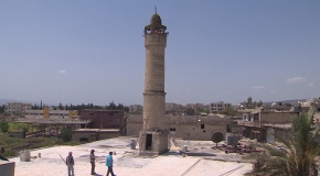 YPG/PKK´nın ağır hasar verdiği camiler onarılıyor