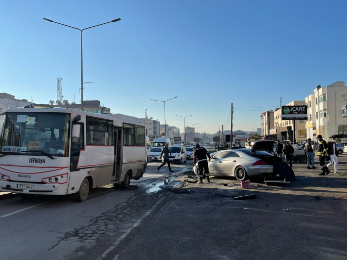 Hamitköy’de feci kaza!