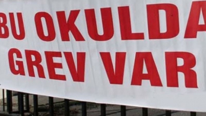 KAMU-İŞ’İN 9 OKULDA GREVİ DEVAM EDİYOR