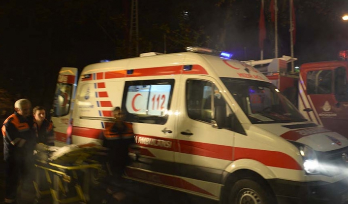 Kıbrıs'ta bu da oldu... Ambulans şoförü darp edildi