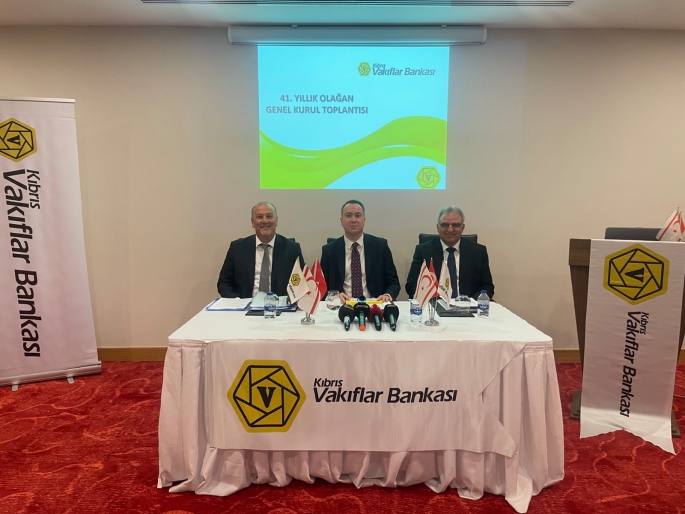 Kıbrıs Vakıflar Bankası’nın 41. Yıllık olağan genel kurulu yapıldı