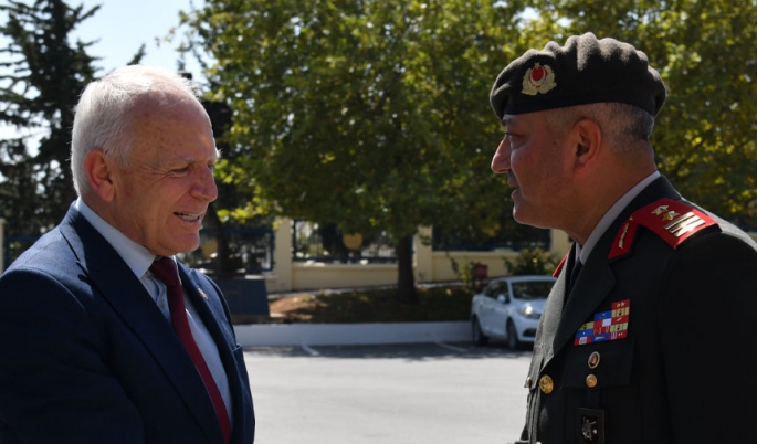 Meclis Başkanı Töre’den, Tümgeneral Görgülü’ye ziyaret