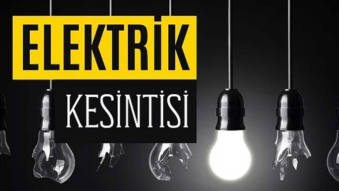 Yeniboğaziçi ve Tuzla'da elektrik kesintisi olacak